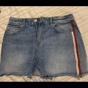 Selling Garage denim mini skirt